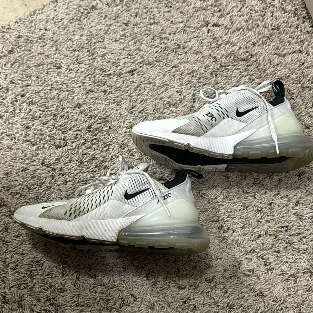 White Nike Tennis Shoes